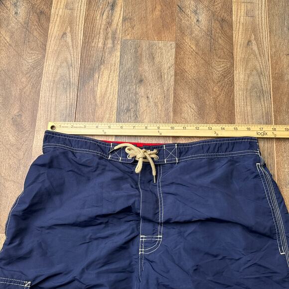 Polo Ralph Lauren Swim Shorts Trunks Men's XL Blue Surf Beach Lined Embroidered - Picture 11 of 14